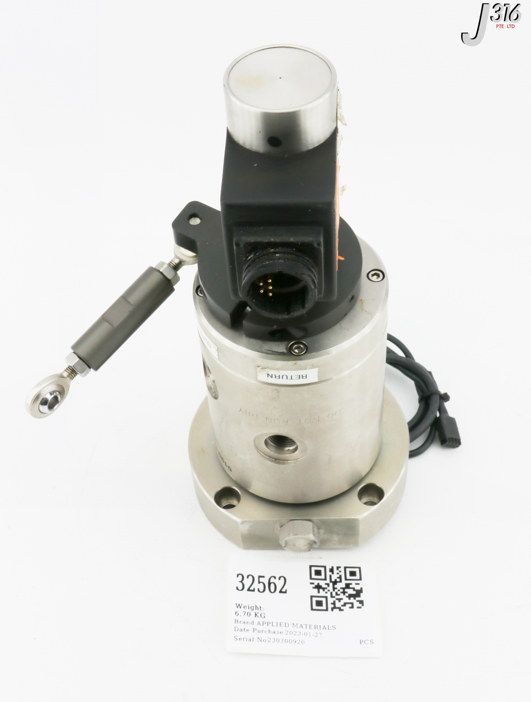 32562 APPLIED MATERIALS ROTARY UNION ASSY, 0190-01973, 971-600